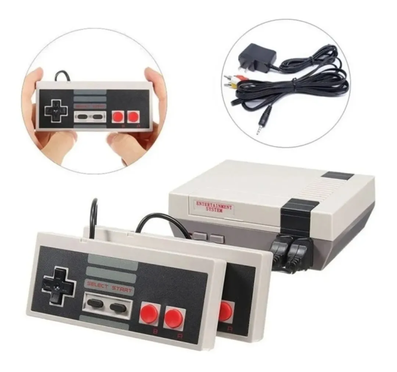 Video Game Classic Retrô 620 Jogos com 2 Controles