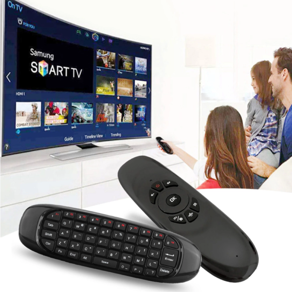 Controle Remoto com Mini Teclado Universal Para Smart TV C120