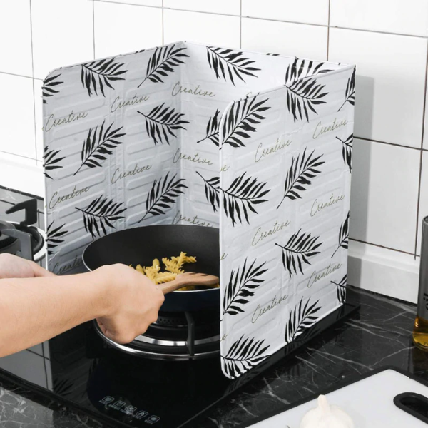Placa Defletor de Óleo de Cozinha Resistente ao Calor Placa de Isolamento
