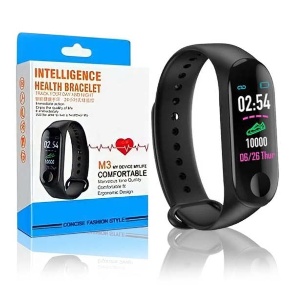 Relogio Inteligente Smartband M3 Pulseira Digital Saúde