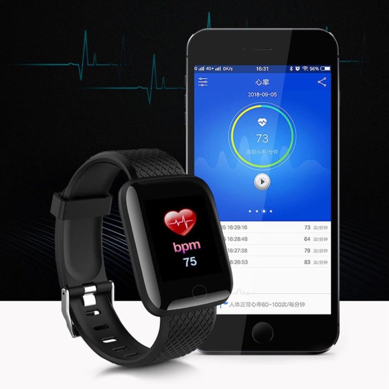 Relógio Inteligente SmartWatch D13 Monitor Cardíaco Sono Pressão