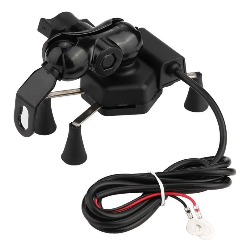 Suporte de Celular Spider para Moto com Carregador USB Universal