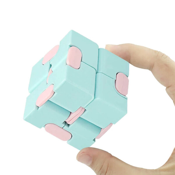 Infinity Cube - Cubo Infinito Colorido Fidget Anti Stress
