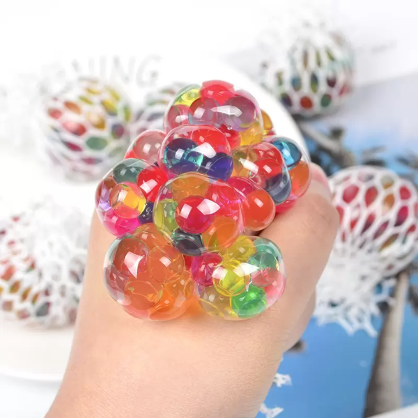 Squishy Mesh Ball Colorida - Fidget Toy