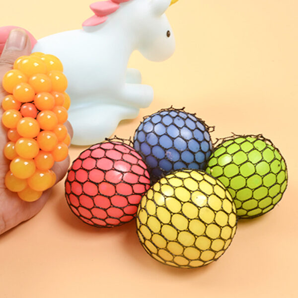 Squishy Mesh Ball Colorida Neon - Fidget Toy